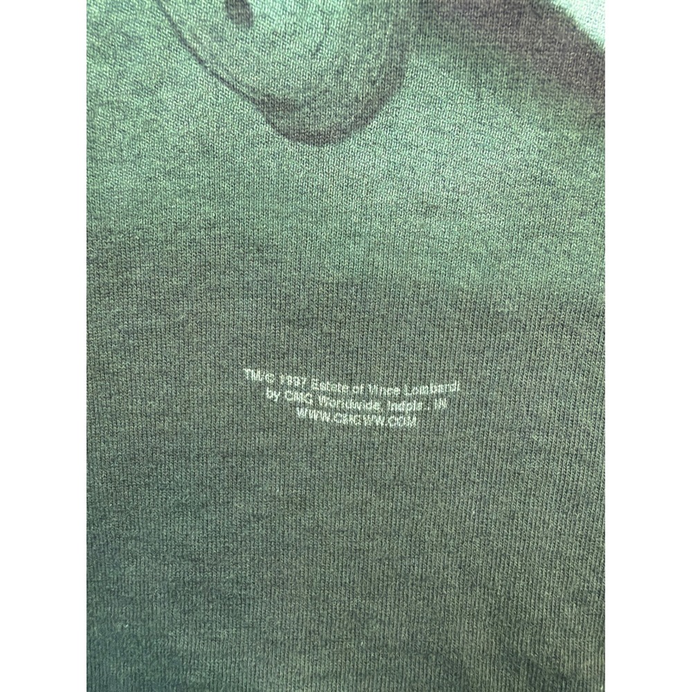 Vtg Pro Player Green Bay Packers Men T Shirt XL Vince Lombardi 90s Single Stitch - Picture 5 of 7